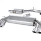 MillTek Audi 8V S3 Resonated Non-Valved Cat-Back Exhaust (Quattro)