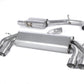 MillTek Audi 8V S3 Resonated Non-Valved Cat-Back Exhaust (Quattro)