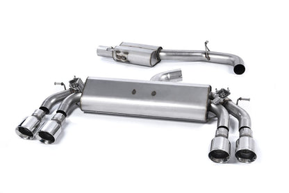 MillTek Audi 8V S3 Resonated Cat-Back Exhaust (Sportback)
