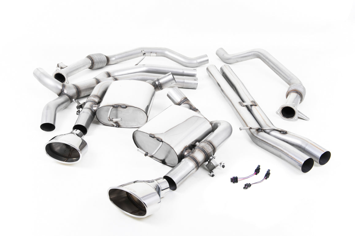 MillTek Audi B9 RS5 Non-Resonated Cat-Back Exhaust