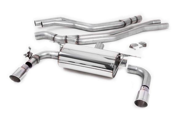 MillTek BMW 2 Series F22 LCI M240i Coupe (Non-OPF Equipped Models) Cat-Back Exhaust System