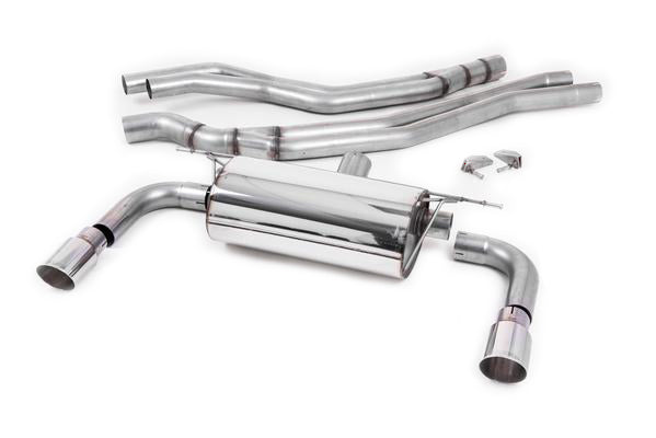 MillTek BMW 2 Series F22 LCI M240i Coupe (Non-OPF Equipped Models) Cat-Back Exhaust System