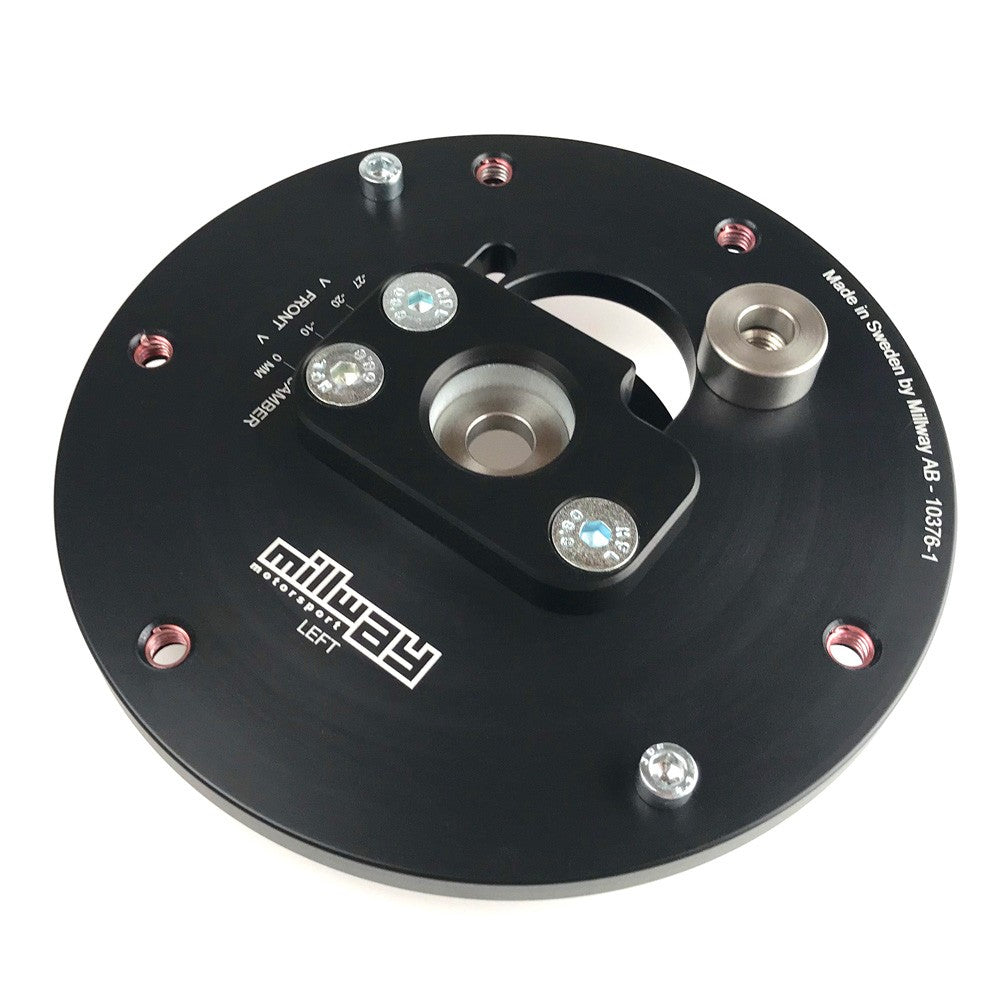 Millway Motorsport BMW F20 F22 F30 F32 Adjustable Front Camber Plates (Inc. 125d, 220d, 330i & 440i)