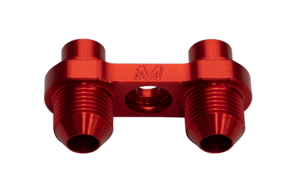Mosselman N54 N55 S55 AN8 Oil Line Adapter (Inc. M135i, 335i, M2 & M4)