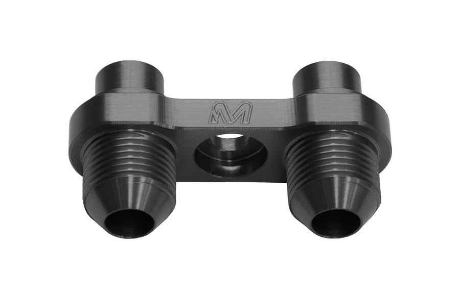 Mosselman N54 N55 S55 AN8 Oil Line Adapter (Inc. M135i, 335i, M2 & M4)