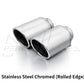 Remus Audi BMW VW Ford F80 F82 F87 Tailpipes (S1 A1, M2, M2 Competition, M3, M4, MK7/MK7.5 Golf R & Mustang)