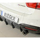 Rieger BMW 1 Series F20 F21 LCI Diffuser for Original Tailpipe Left & Right (Inc. M135i & M140i)