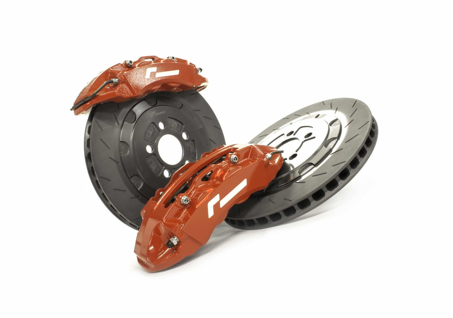 Racingline Audi Seat Skoda VW MQB Stage 2 EVO Monoblock Performance Brake Kit (Inc. 8V RS3, 5F Leon Cupra, MK7 Golf GTI & MK8 Golf R)