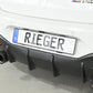 Rieger BMW 1 Series F20 F21 LCI Diffuser for Original Tailpipe Left & Right (Inc. M135i & M140i)