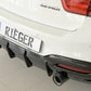 Rieger BMW 1 Series F20 F21 LCI Diffuser for Original Tailpipe Left & Right (Inc. M135i & M140i)
