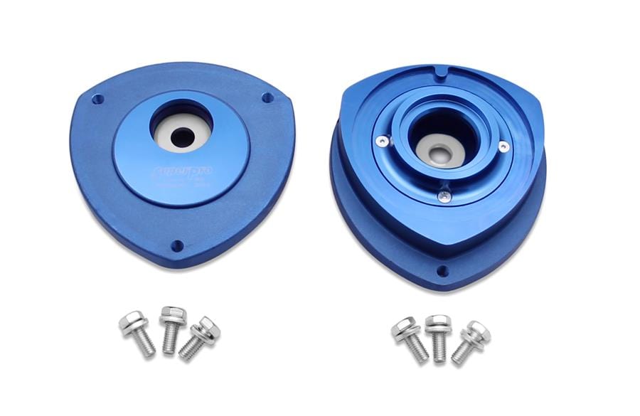 SuperPro Audi Seat Skoda VW MQB Offset Strut Mounts With Extra Camber (Inc. MK7 Golf, 8V A3, MK3 Leon & MK3 Octavia) - Duco Car Parts UK