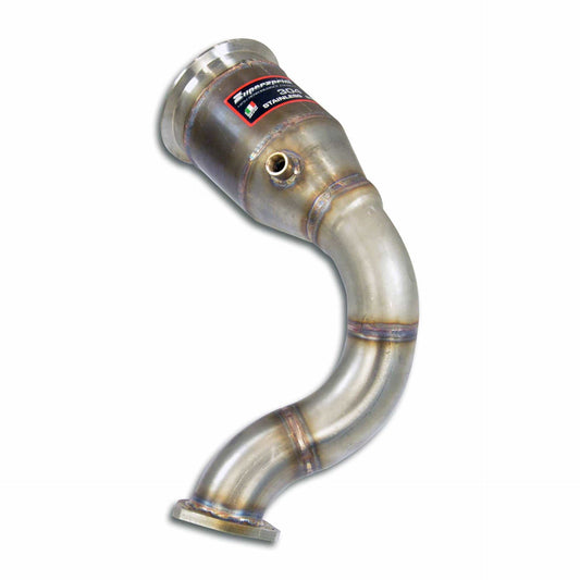 Supersprint Audi C8 RS7 Downpipe with Metallic Catalytic Converter - Left - Duco Car Parts UK