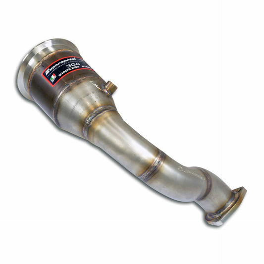 Supersprint Audi C8 RS7 Downpipe with Metallic Catalytic Converter - Right - Duco Car Parts UK