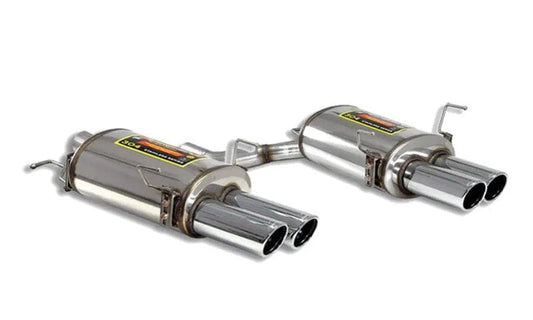 Supersprint BMW E60 M5 Performance Rear Exhaust Silencers - Duco Car Parts UK