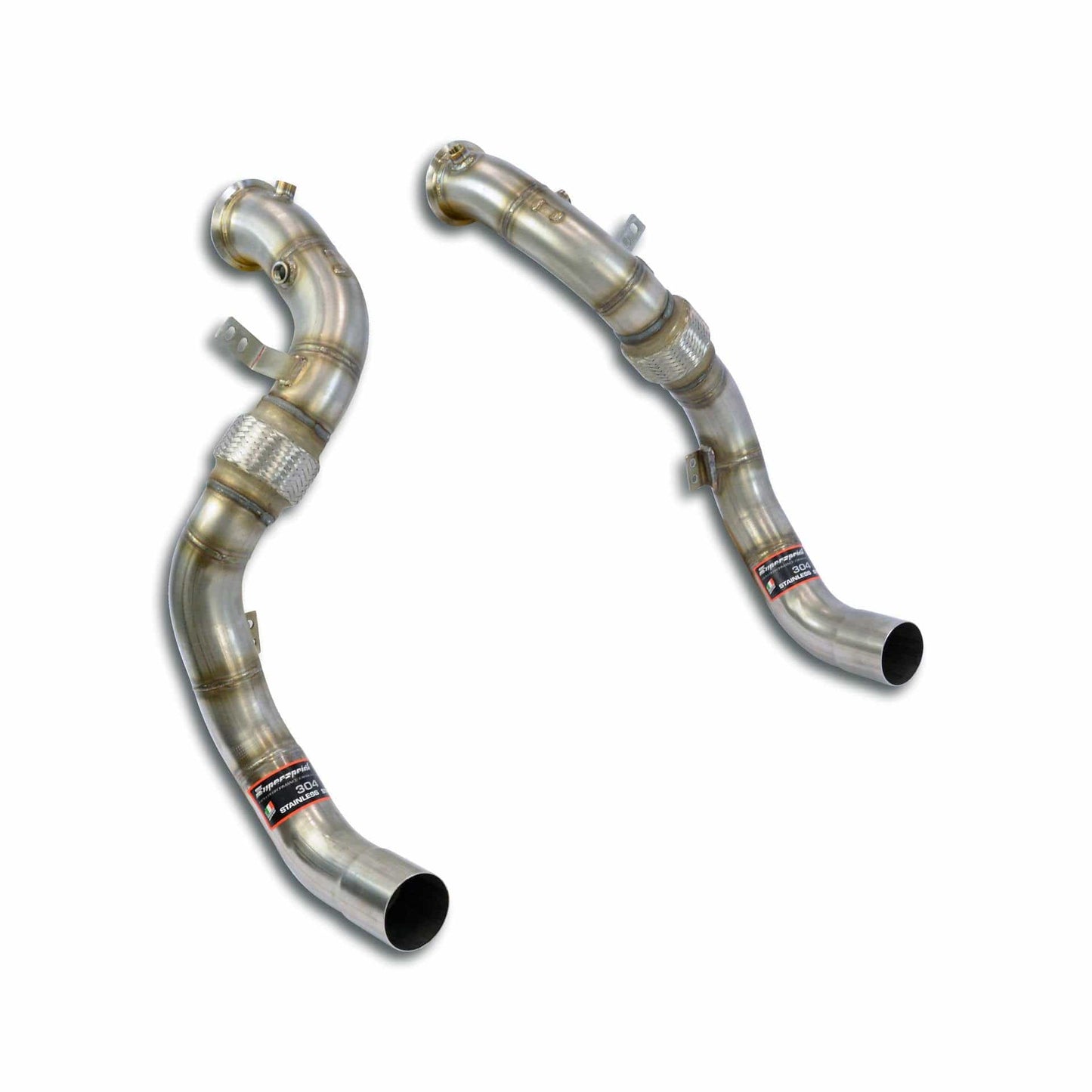 Supersprint BMW F90 M5 Right & Left Turbo Catless Downpipe Kit - Duco Car Parts UK