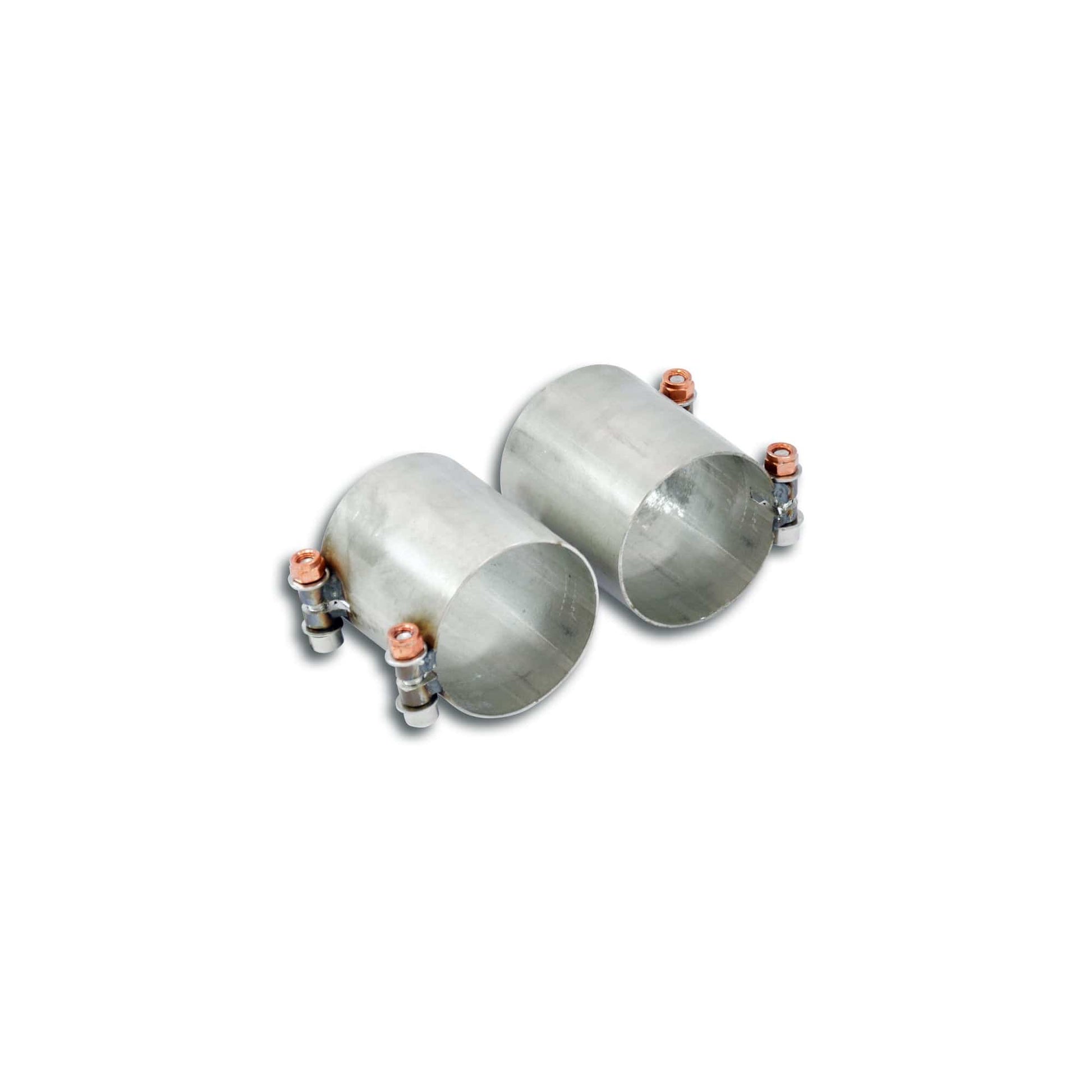 Supersprint Porsche 536 Cayenne Coupe Turbo Connecting Sleeve Pipes Kit - Duco Car Parts UK
