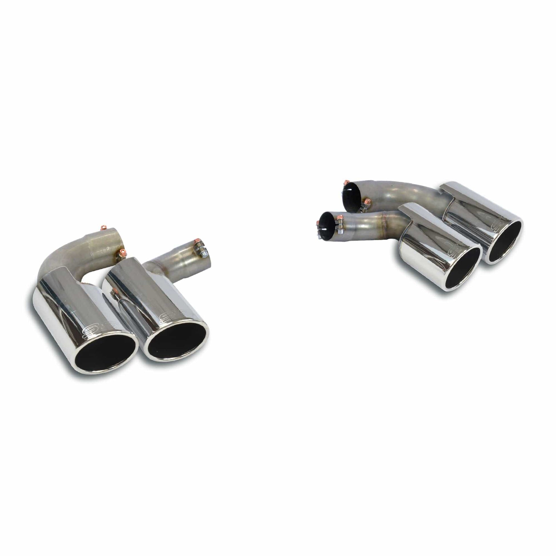 Supersprint Porsche 536 Cayenne Coupe Turbo Endpipe kit (Right & Left) - Duco Car Parts UK