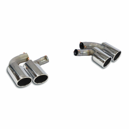 Supersprint Porsche 536 Cayenne Coupe Turbo Endpipe kit (Right & Left)