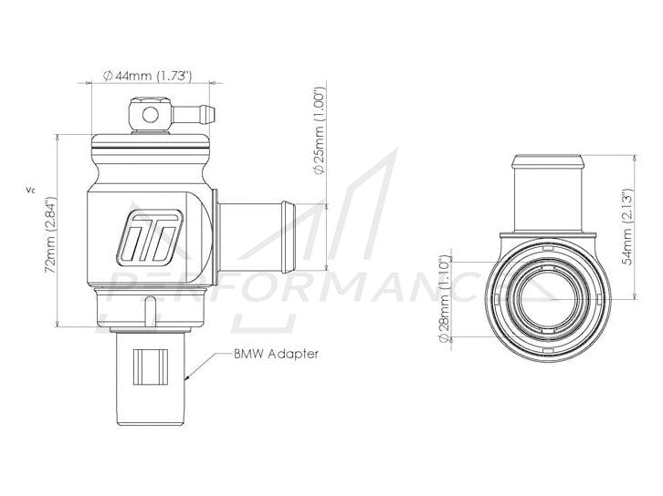 Turbosmart BMW N54 Plumb Back Recirculating BOV (135i, 335i & Z4) - ML Performance UK