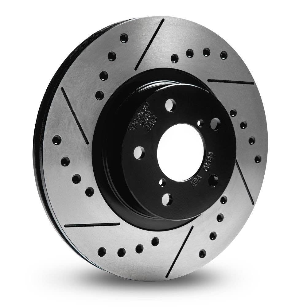 Tarox BMW E90 E92 335i 336m Sport Japan Drilled & Slotted Rear Brake Discs - Duco Car Parts UK