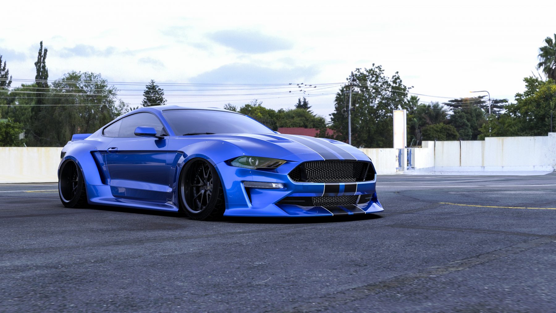 Clinched 2018 Ford Mustang Widebody Kit
