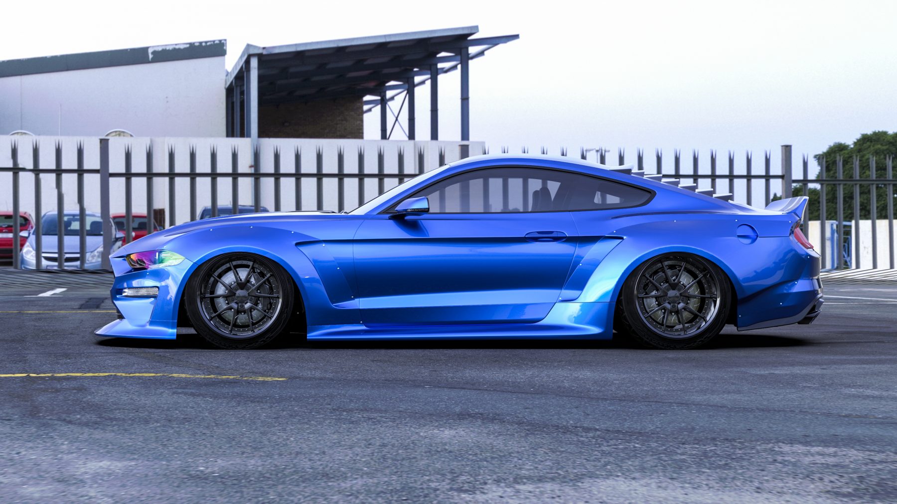 Clinched 2018 Ford Mustang Widebody Kit