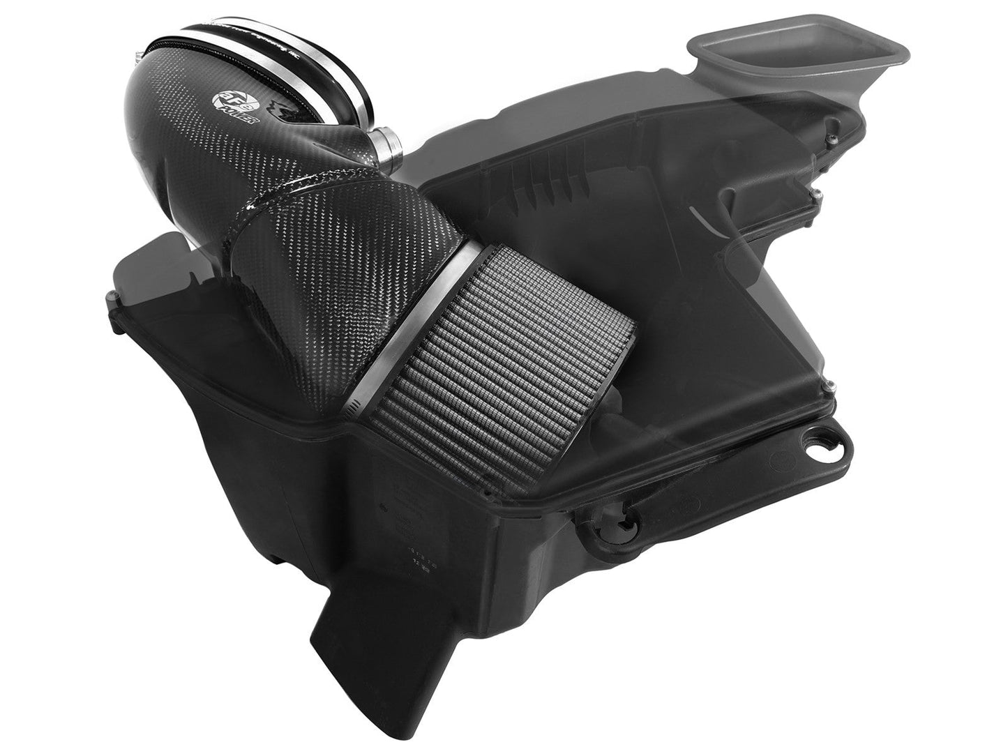 aFe BMW E90 Magnum FORCE Stage-2 Black/Carbon Fiber Cold Air Intake (M3)