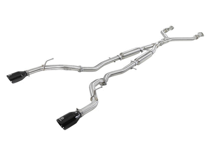 aFe Infiniti Q50 Takeda 304 Stainless Steel Cat-Back Exhaust System