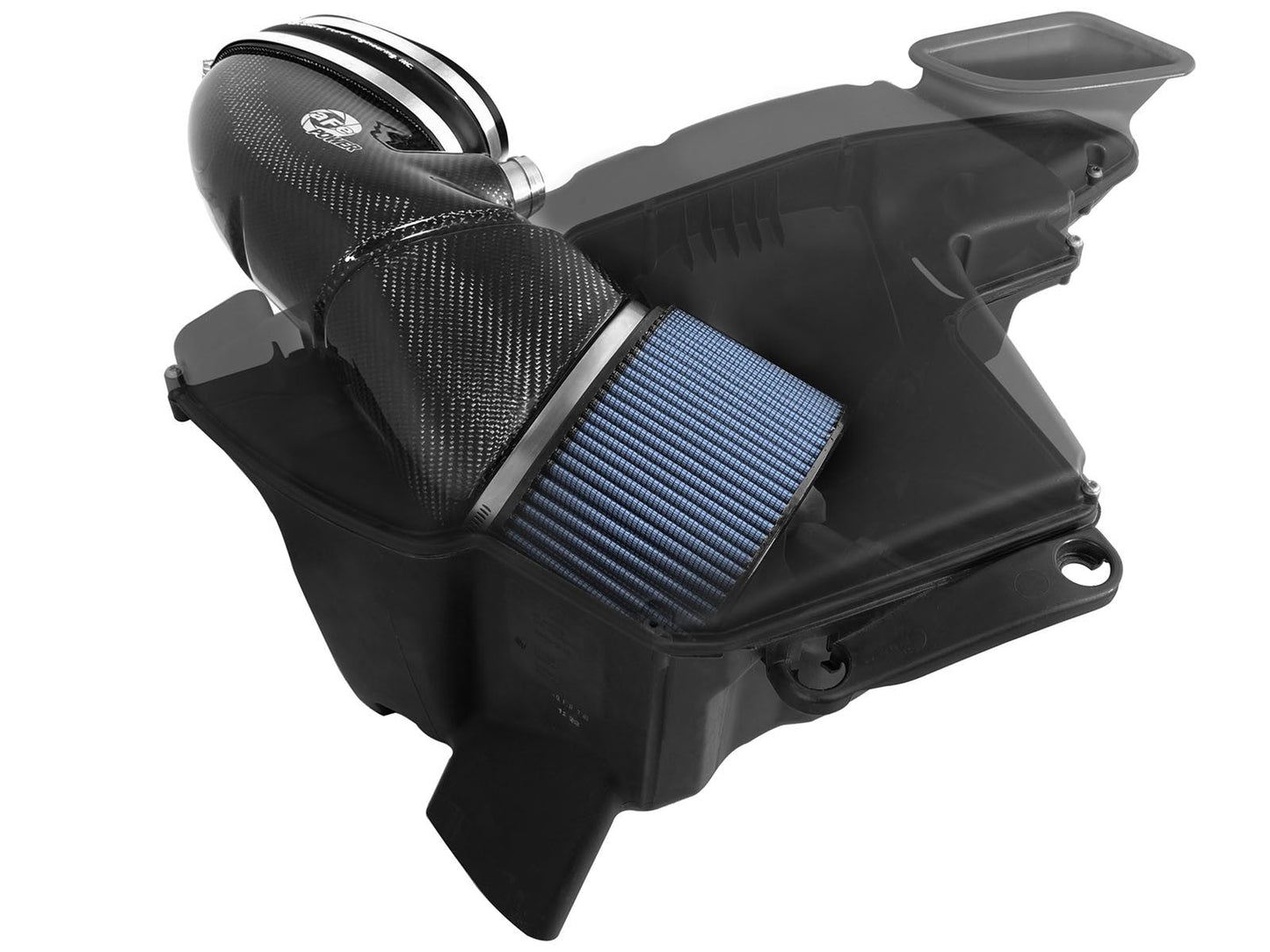aFe BMW E90 Magnum FORCE Stage-2 Black/Carbon Fiber Cold Air Intake (M3)