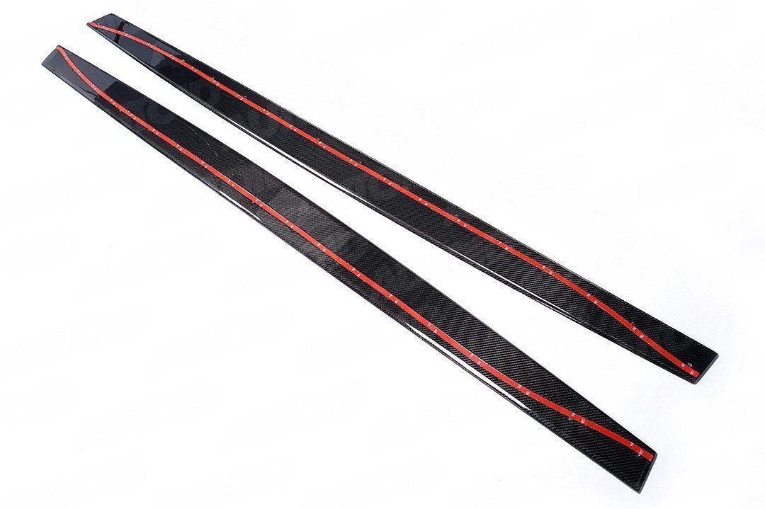 AUTOID BMW F80 F82 F83 Carbon Fibre Side Skirts (M3 & M4) - Duco Car Parts UK