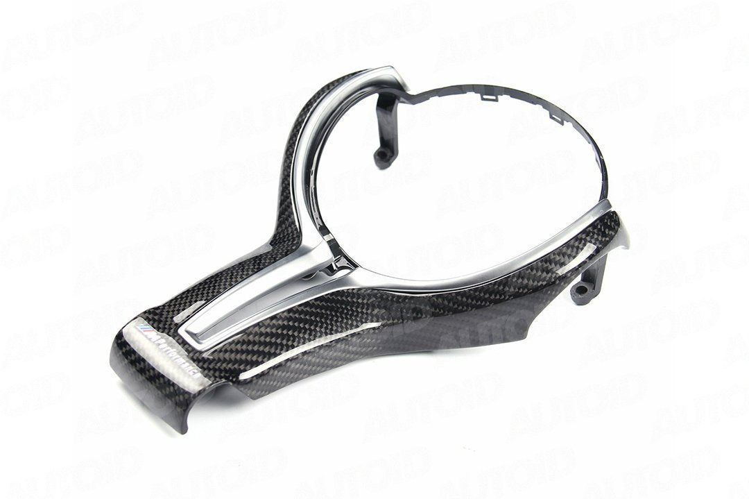 AUTOID BMW M Cars F87 F80 F10 F12 Full Carbon Fibre Steering Wheel Trim (Inc. M2, M3, M5 & X5 M) - Duco Car Parts UK
