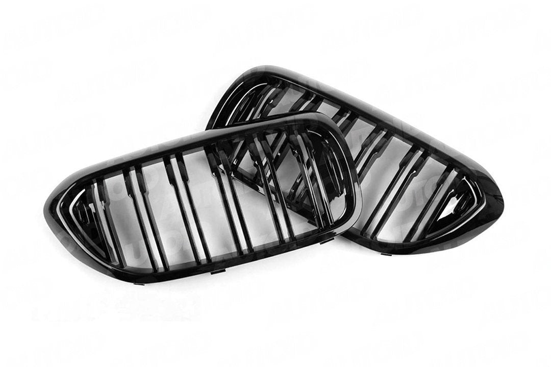 AUTOID BMW G30 F90 Gloss Black Kidney Grilles (Inc. 520i, 530e, 540ix & M5)
