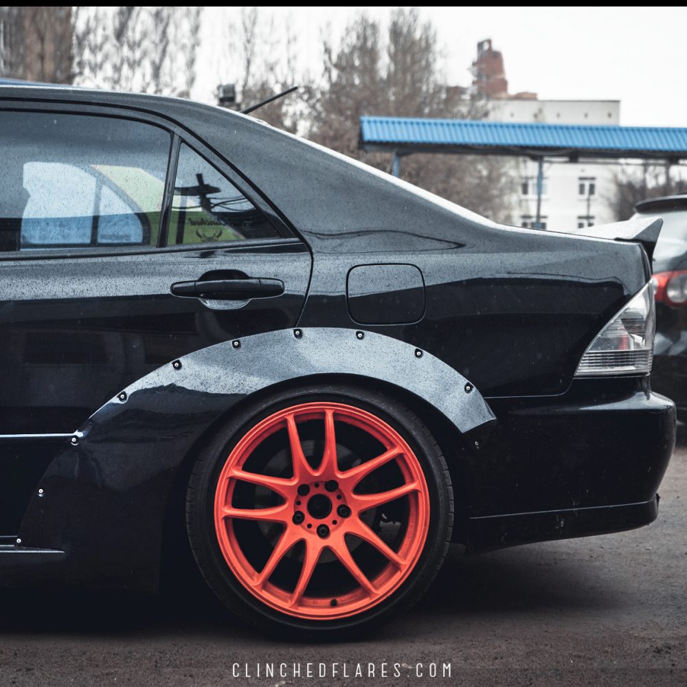 Clinched Slider 12cm (4.7″) Fender Flares