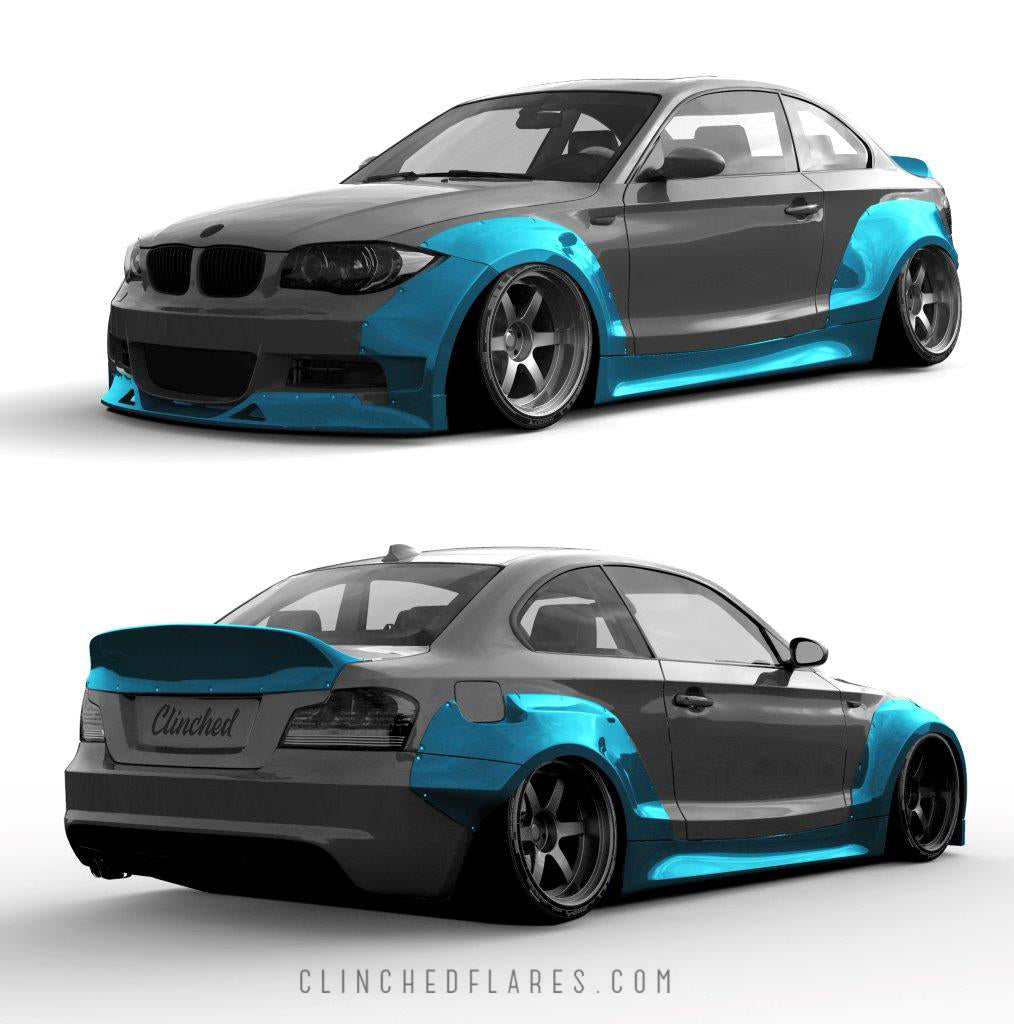Clinched BMW E82 Widebody Kit | Duco Car Parts UK Car Parts