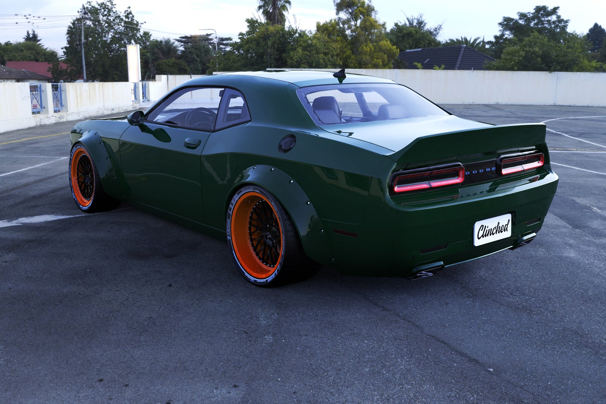 Clinched “New School XL” 10cm/3.9” Fender Flares