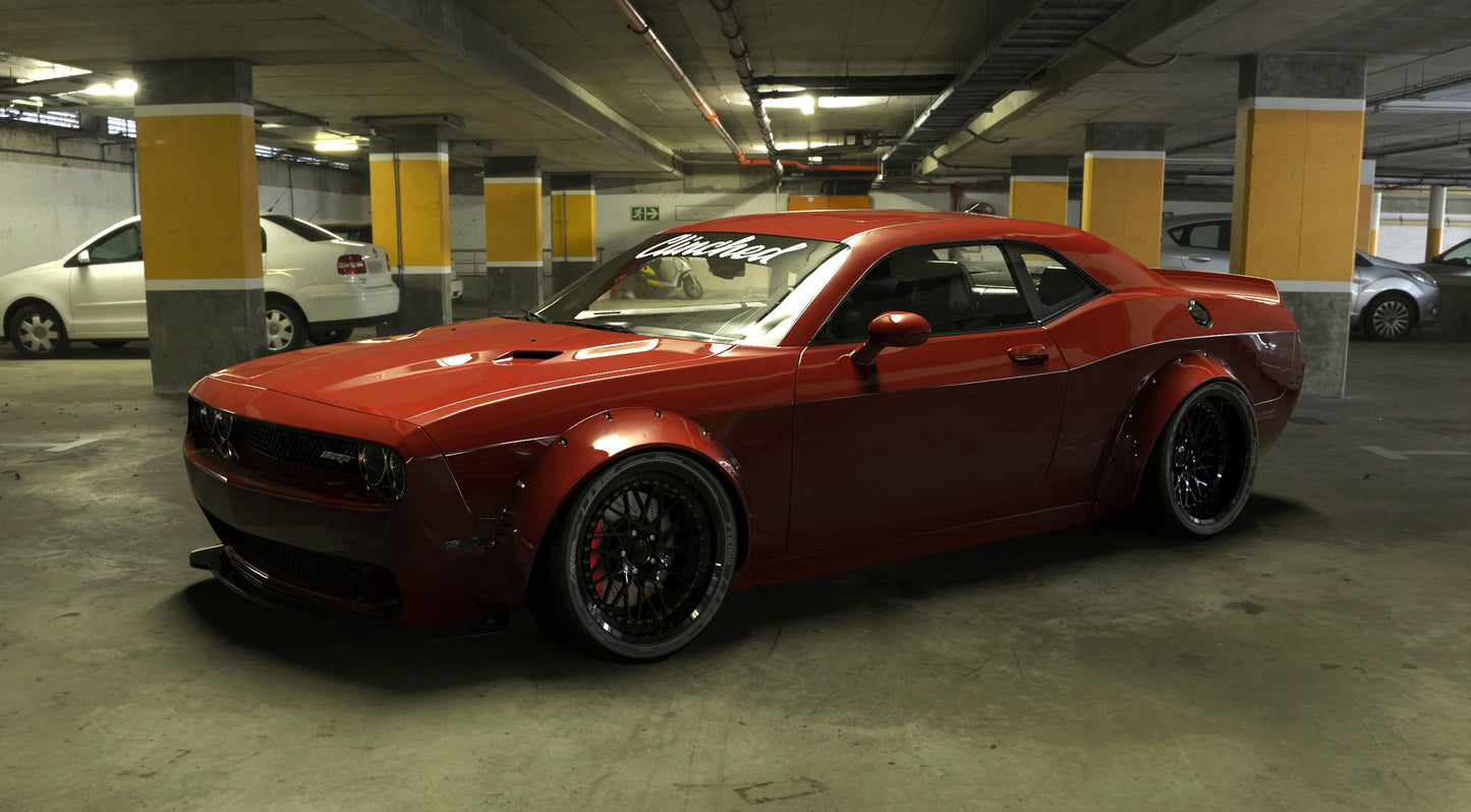 Clinched “New School XL” 10cm/3.9” Fender Flares