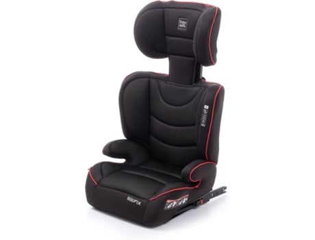Babyauto Jet Fix Babyseat, Black With Red Pipping | Duco Car Parts UK Car Parts
