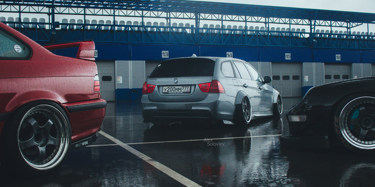 Clinched “Glider” 7cm (2.7″) Fender Flares